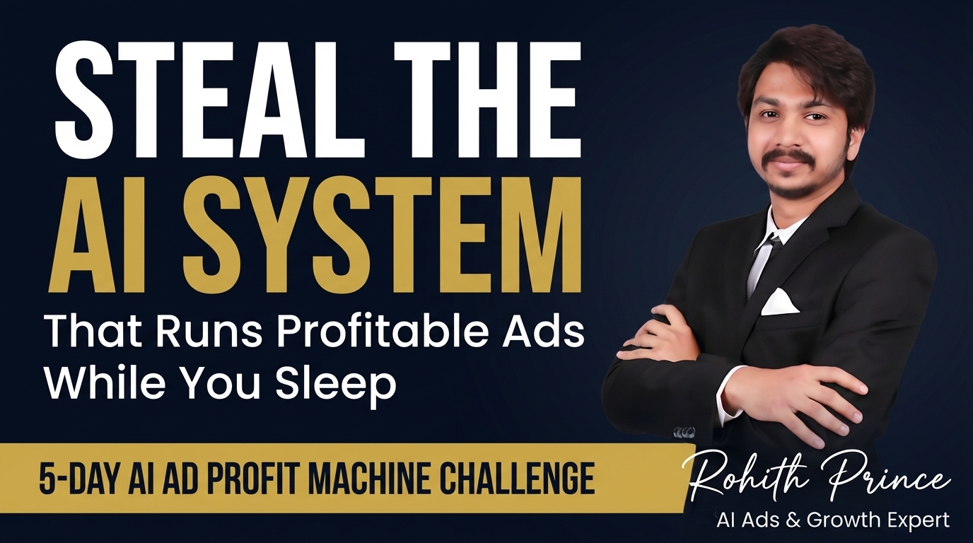 Steal The AI System — 5-Day AI Ad Profit Machine Challenge
